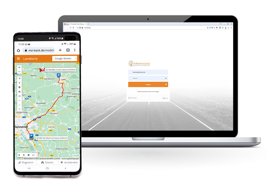 Ortungsoftware Ortungsoftware Portal