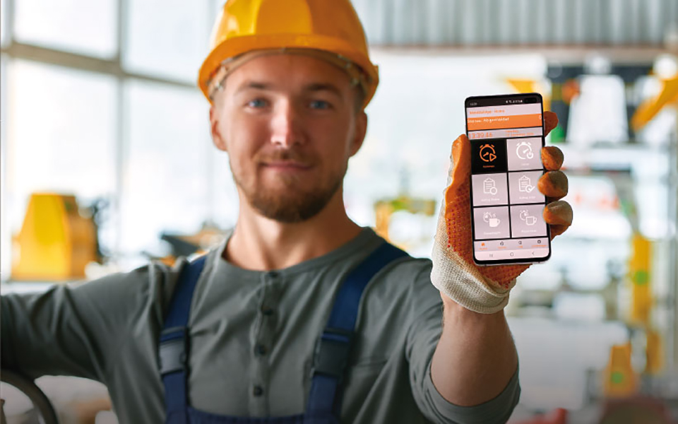 Mobile Zeiterfassung App Mobile Zeiterfassung per App