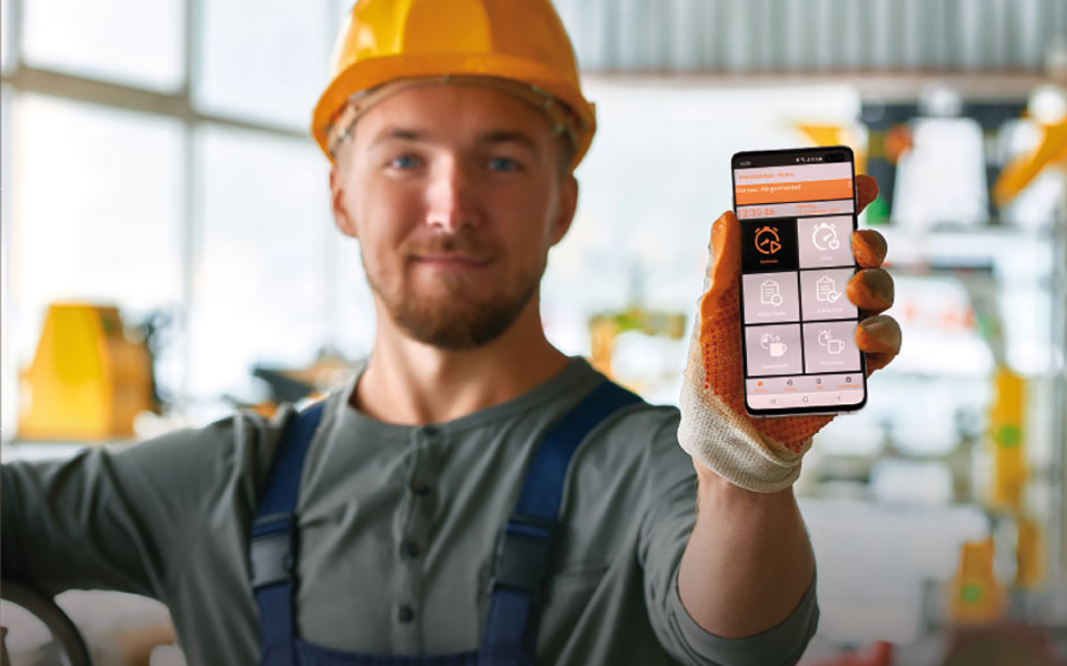 Mobile Zeiterfassung per App